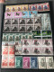 Delcampe - LOT  De  1000   TIMBRES De   DIVERS PAYS   ... Sur Les PLAQUETTES Les TIMBRES Sont NEUFS** - Lots & Kiloware (mixtures) - Min. 1000 Stamps