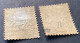 Bayern Portomarken Mi 7-8  TADELLOS & FRISCH 1882-1885 Wz 3, 3Pf+5Pf * (Baviére Bavaria Postage Due Timbre Taxe VF MHOG - Neufs