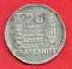 -- 20 FRANCS TURIN ARGENT/ 1938 -- - 20 Francs