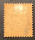Bayern Portomarken Mi 8 PLATTENFEHLER  1882-1885 Wz 3, 5Pf * BESCHÄDIGTIGTES Z  (Bavaria Postage Due Timbre Taxe VF - Postfris