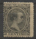 Espagne - Spain - Spanien 1889-99 Y&T N°197 - Michel N°202 Nsg -  2cAlphonse XIII - Neufs