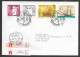 Portugal Lettre Recommandée Cachet Commemoratif Club Nautique Almada Ancre 1993 R Cover Event Postmark Nautical Anchor - Maschinenstempel (Werbestempel)