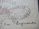 Portugal 1889 Ganzsache 10 Reis Stempel Correio Campo Maior - Postal Stationery