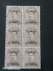 0C39 BLOK V. 6 MET VARIETEITEN POSTFRIS - 1901-1930