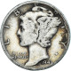 Monnaie, États-Unis, Mercury Dime, Dime, 1943, U.S. Mint, Philadelphie, TB - 1916-1945: Mercury