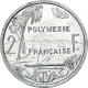 Monnaie, Polynésie Française, 2 Francs, 1986, Paris, TTB+, Aluminium, KM:10 - Frans-Polynesië