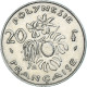 Monnaie, Polynésie Française, 20 Francs, 1975, Paris, TTB, Nickel, KM:9 - Frans-Polynesië