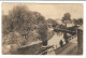 Postcard, Cambridgeshire, Ely, March, River Nene, Boat, House, People, Landscape, 1910. - Ely