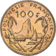 Monnaie, Polynésie Française, 100 Francs, 1987, Paris, SUP, Nickel-Bronze - Frans-Polynesië