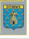 CPM  France   24  Dordogne   Domme  Bastide En Périgord Vue Multiple Avec Blason  Oblitérée Le 13-9-1999 - Domme