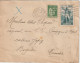 France Lettre 1937 De Rouen Pour Bizerte Tunisie - 1921-1960: Moderne