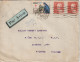 France Lettre 1936 De Rouen Pour Bizerte Tunisie Avec Vignette - 1921-1960: Modern Tijdperk