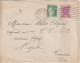 France Lettre 1937 De Rouen Pour Bizerte Tunisie - 1921-1960: Periodo Moderno