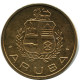 ARUBA ROYAL DUTCH MINT SET TOKEN NEERLANDÉS (From BU Mint Set) #AH040.E - Aruba