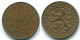2 1/2 CENT 1965 CURACAO NEERLANDÉS NETHERLANDS Bronze Colonial Moneda #S10222.E - Curaçao