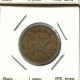 1 PENNY 1958 GHANA Moneda #AS367.E - Ghana