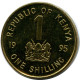 1 SHILLING 1995 KENYA Moneda #AZ196.E - Kenya