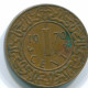 1 CENT 1970 SURINAME NEERLANDÉS NETHERLANDS Bronze Cock Colonial #S10938.E - Surinam 1975 - ...