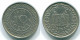 10 CENTS 1976 SURINAME Nickel Moneda #S13291.E - Surinam 1975 - ...