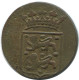 1792 WEST FRIESLAND VOC DUIT NEERLANDÉS NETHERLANDS EAST INDIA #AE810.27.E - Indes Néerlandaises