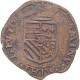 Monnaie, Pays-Bas Espagnols, Philippe II, Liard, 1591, Maastricht, TTB, Cuivre - …-1795 : Période Ancienne