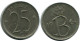 25 CENTIMES 1964 BELGIQUE BELGIUM Pièce #AH834.1.F - 25 Cents