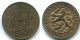 2 1/2 CENT 1965 CURACAO NÉERLANDAIS NETHERLANDS Bronze Colonial Pièce #S10232.F - Curacao