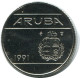 10 CENTS 1991 ARUBA Coin (From BU Mint Set) #AH077.U - Aruba