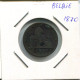 2 CENTIMES 1870 FRENCH Text BELGIUM Coin #AR415.U - 2 Centimes