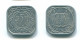 5 CENTS 1976 SURINAME Aluminium Coin #S12557.U - Surinam 1975 - ...