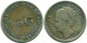 1/10 GULDEN 1944 CURACAO NIEDERLANDE SILBER Koloniale Münze #NL11809.3.D - Curacao