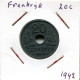 20 CENTIMES 1942 FRANKREICH FRANCE Französisch Münze #AM841.D - 50 Centimes