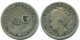 1/4 GULDEN 1944 CURACAO NIEDERLANDE SILBER Koloniale Münze #NL10605.4.D - Curaçao
