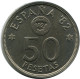 50 PESETAS 1980 SPANIEN SPAIN Münze #AR188.D - 50 Peseta