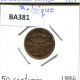 50 CENTIMES 1994 Französisch Text BELGIEN BELGIUM Münze #BA381.D - 50 Centimes