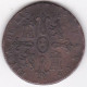 8 Maravedis 1850 JA Jubia, Isabel II, En Cuivre, KM# 531 - Primeras Acuñaciones