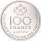 Monnaie, Comores, 100 Francs, 1977, ESSAI, SPL, Nickel - Comores