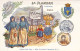 REGIONS - LA FLANDRE - Capitale Lille - Edition Gala Peter - Carte Postale Ancienne - Otros & Sin Clasificación