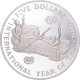 Monnaie, Îles Salomon, Elizabeth II, 5 Dollars, 1983, SPL, Argent, KM:16 - Salomon