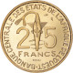 Monnaie, Communauté économique Des États De L'Afrique De L'Ouest, 25 Francs - Elfenbeinküste