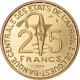 Monnaie, Communauté économique Des États De L'Afrique De L'Ouest, 25 Francs - Costa De Marfil