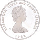 Monnaie, Îles Turks Et Caïques, Elizabeth II, 10 Crowns, 1982, British Royal - Turks E Caicos (Isole)