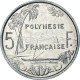 Monnaie, Polynésie Française, 5 Francs, 1986, Paris, TTB, Aluminium, KM:12 - Frans-Polynesië