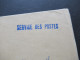 Zypern / Cyprus Kibris Türk 1976 Blauer Stempel L1 Service Des Postes Per Luftpost Nach Krefeld - Covers & Documents