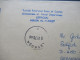 Zypern / Cyprus Kibris Türk 1976 Blauer Stempel L1 Service Des Postes Per Luftpost Nach Krefeld - Covers & Documents