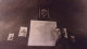 WWII RARE PHOTO AMATEUR STALAG X B I  16/11/1941 OFFICIER DEVANT PORTRAIT MARECHAL PETAIN ET CARTE DE FRANCE Sandbostel - Guerre 1939-45