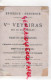 87- BELLAC- RARE CHROMO VEUVE VEYRIRAS EPICERIE MERCERIE CONSERVES ALIMENTAIRES -CHOCOLAT PLANTEUR -LECTURE  RUE DU COQ - Autres & Non Classés