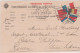 CP Franchise Militaire FM Correspondance Des Armées De La République Drapeaux Alliés E.P. Cie Paris 27 X 1914 Guerre 14 - WW I