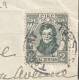 IRELAND 1929, COVER USED TO USA,  DANIEL O CONNELL STAMP, TARBERT TOWN CANCEL. - Lettres & Documents