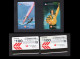 Hong Kong 1996 - The Gold And The Glory Commemorative Phonecards - Hong Kong Telecom - 2 Unused Phone Cards + Folder - Hongkong